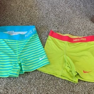 New Nike pro shorts